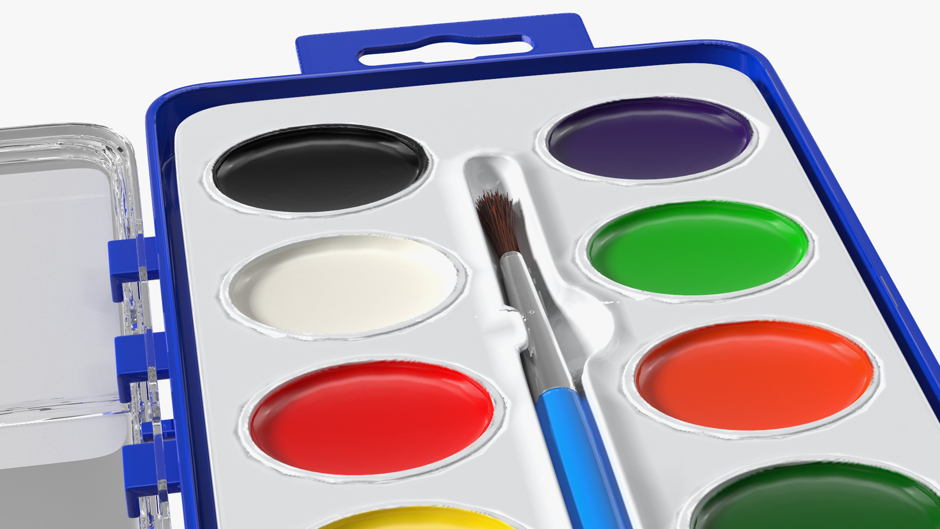 3D Water Color Set for Children Open Box Fur