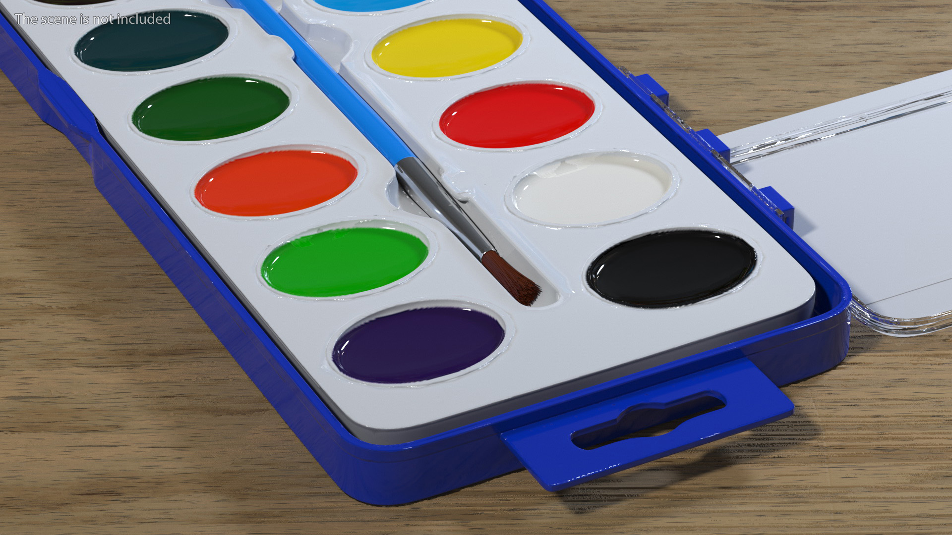3D Water Color Set for Children Open Box Fur