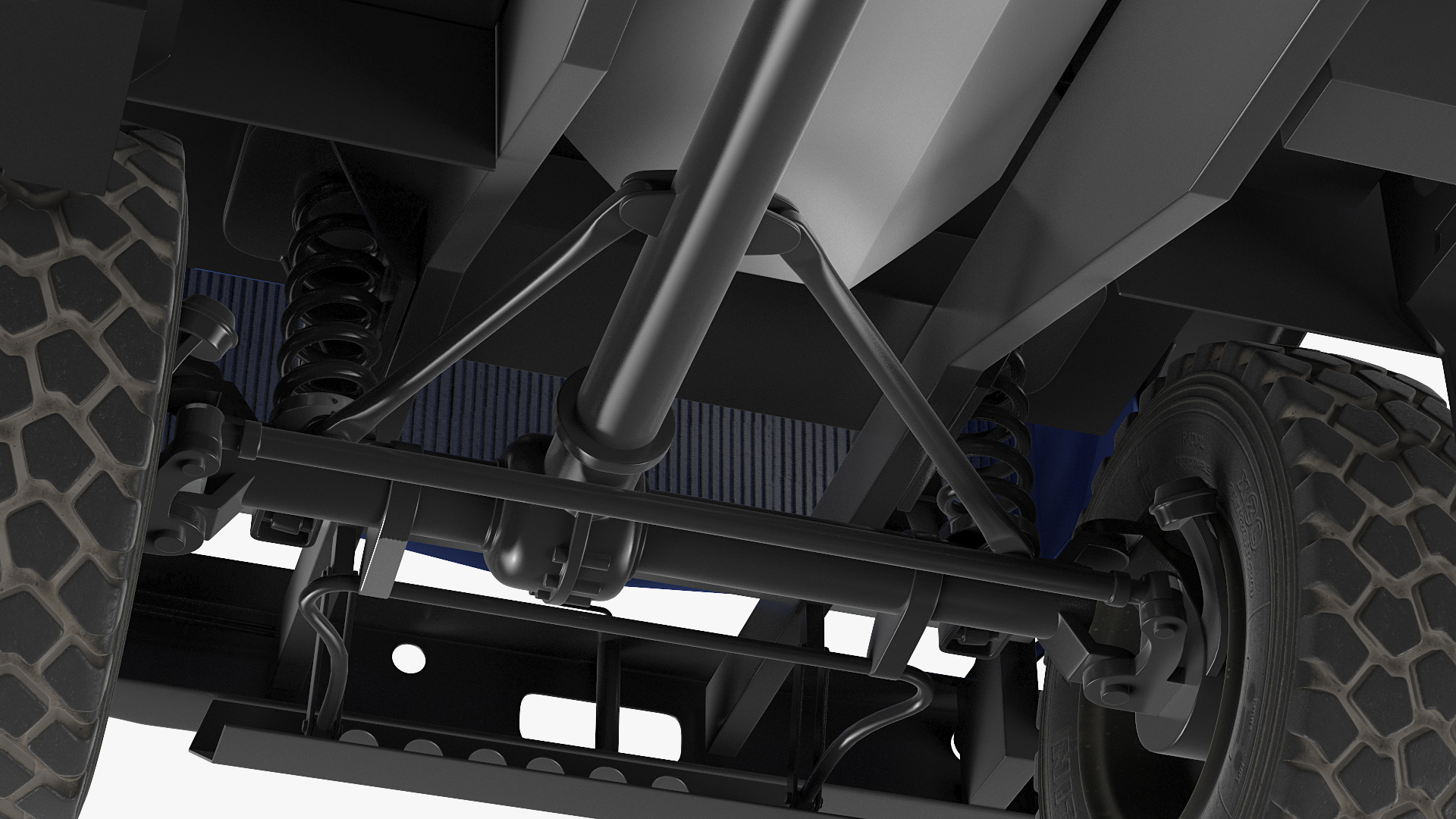 Mercedes Benz Unimog 4023 Off Road Vehicle 3D