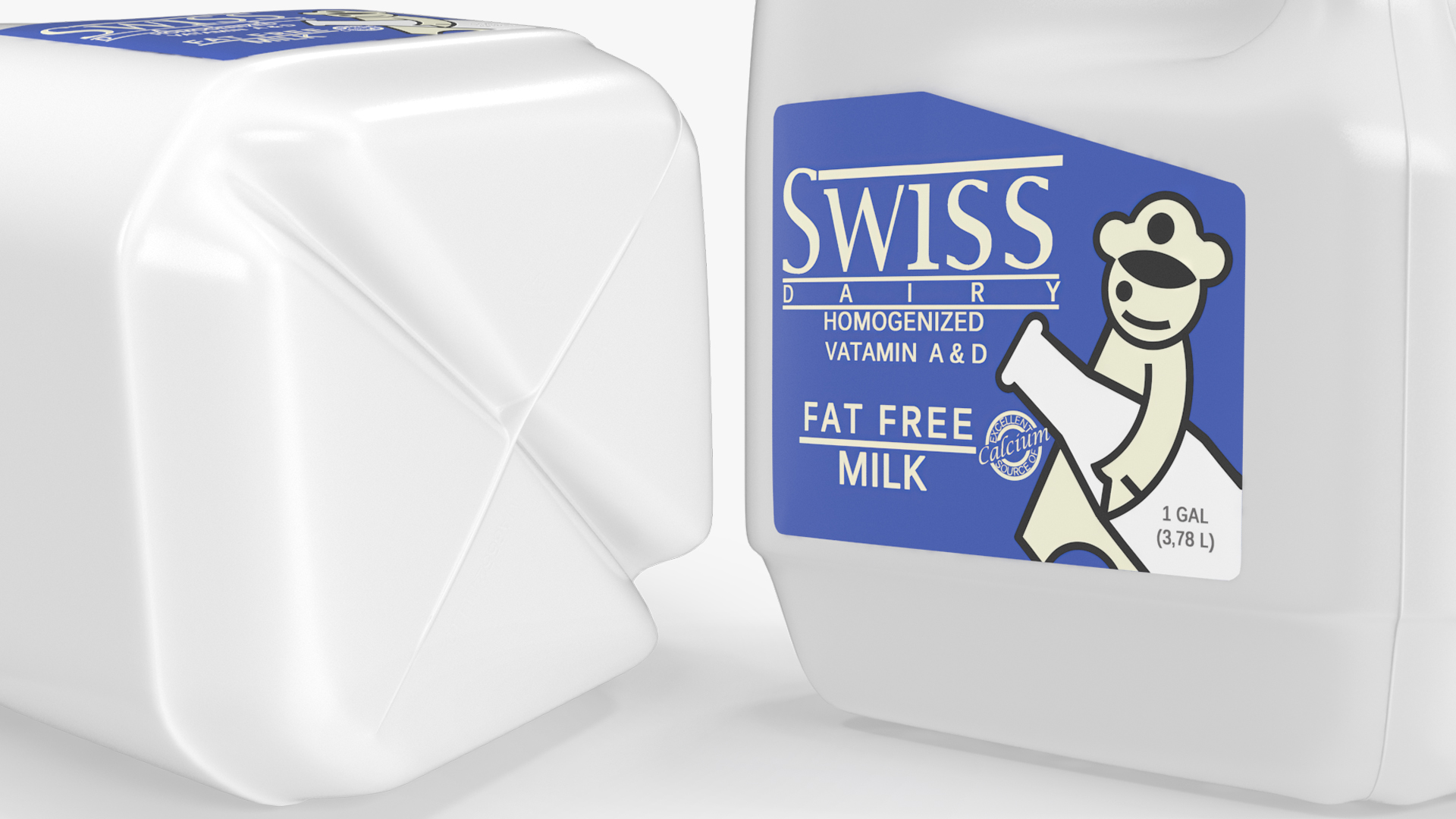 Swiss Dairy Fat Free Milk 1 Gallon Jug White - view 5