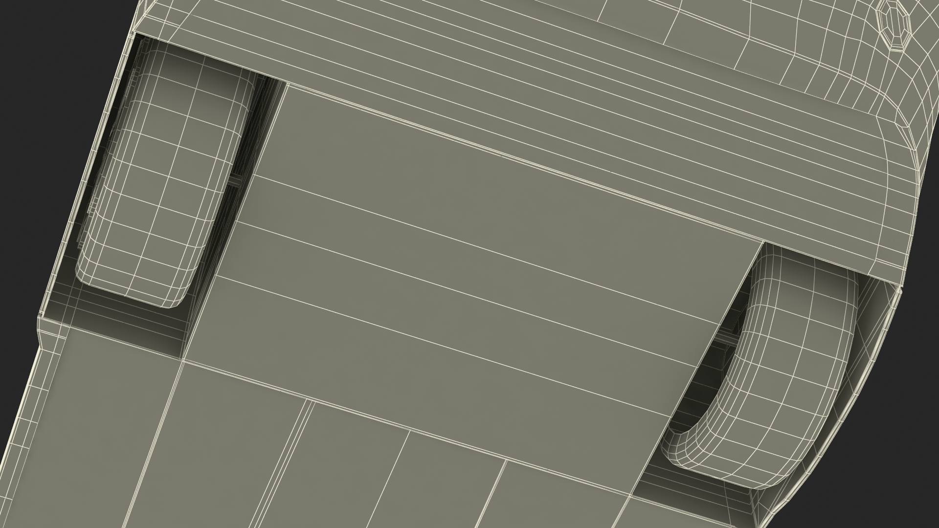 3D Futuristic Public Bus with Bus Stop Shelter model