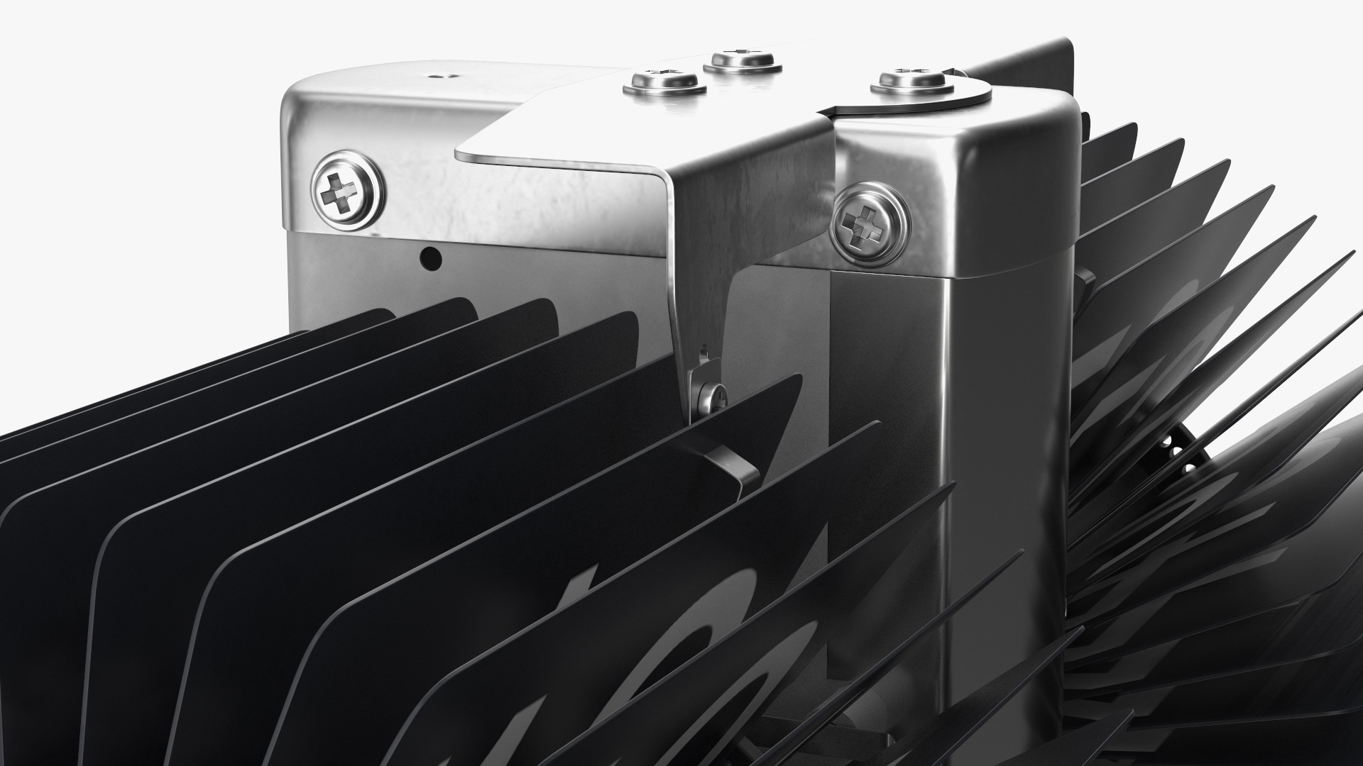 Flip Down Clock Neutral Position 3D