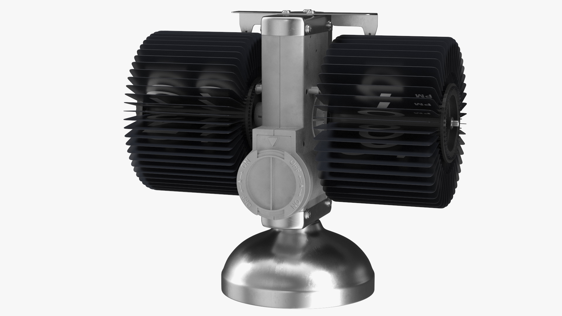 Flip Down Clock Neutral Position 3D