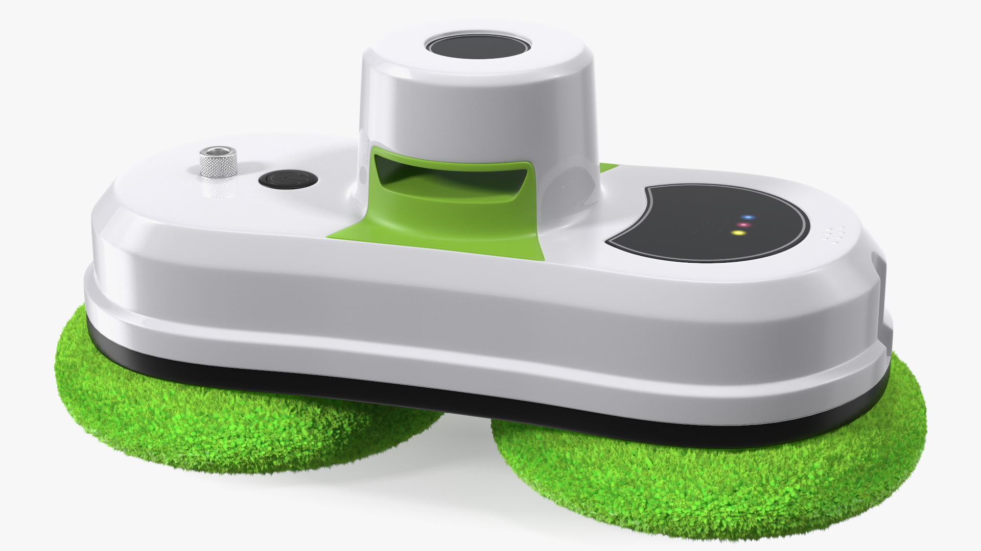 3D Robot Window Cleaner Generic Green Fur model