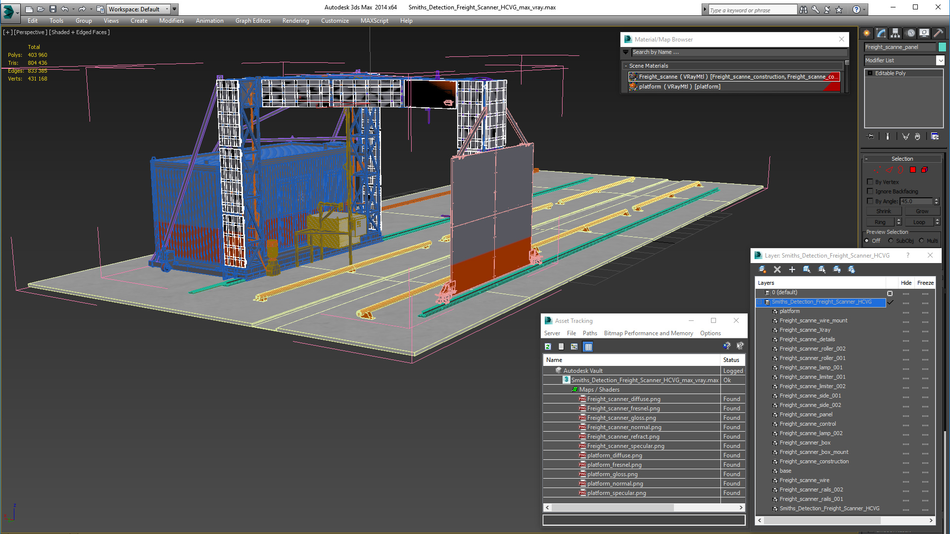 Smiths Detection Freight Scanner HCVG 3D