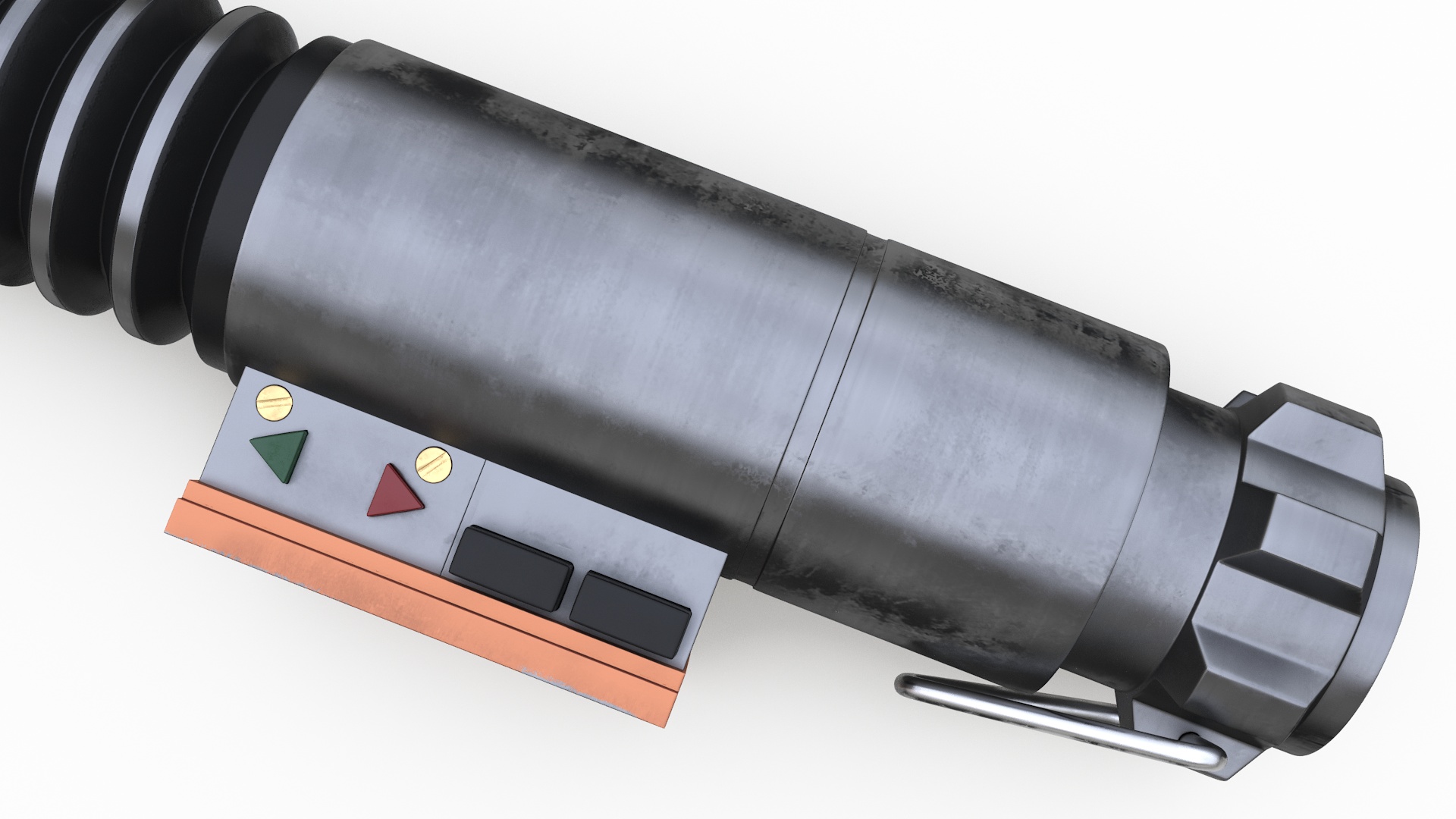 Luke Skywalker Lightsaber Off 3D model