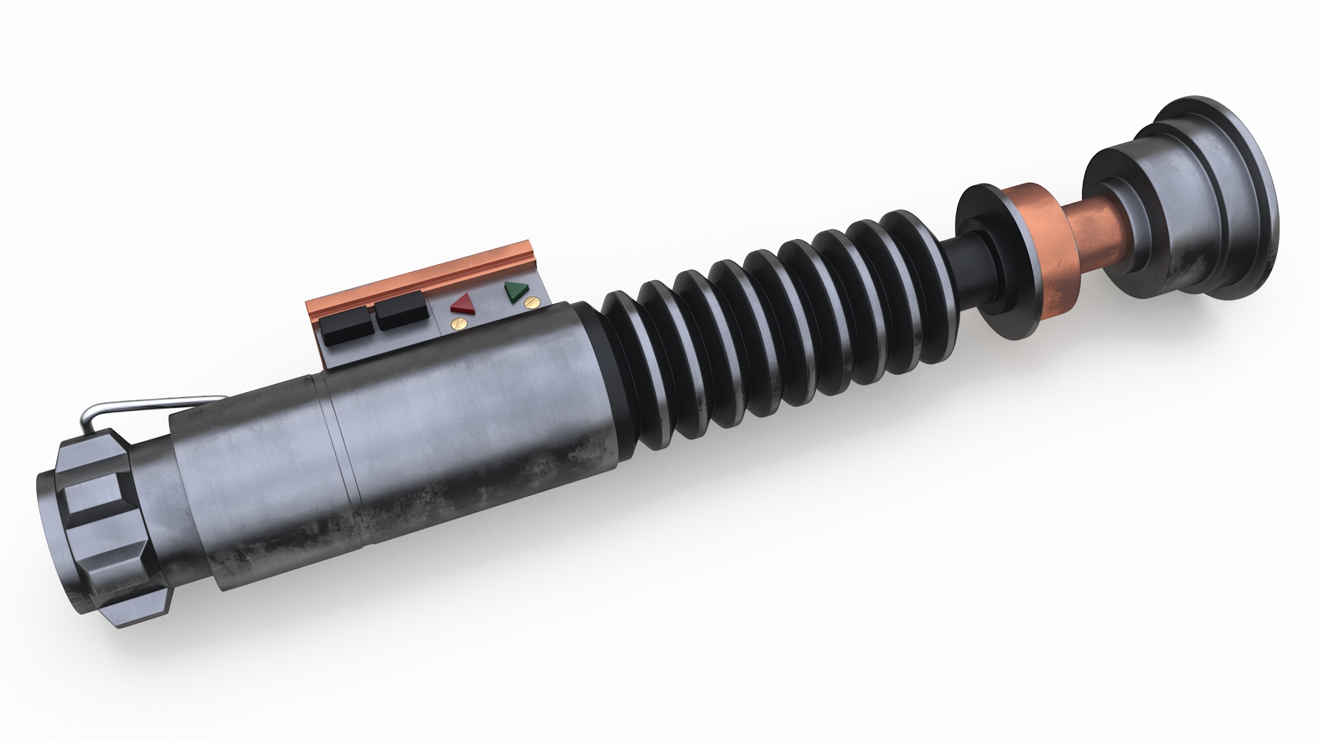 Luke Skywalker Lightsaber Off 3D model