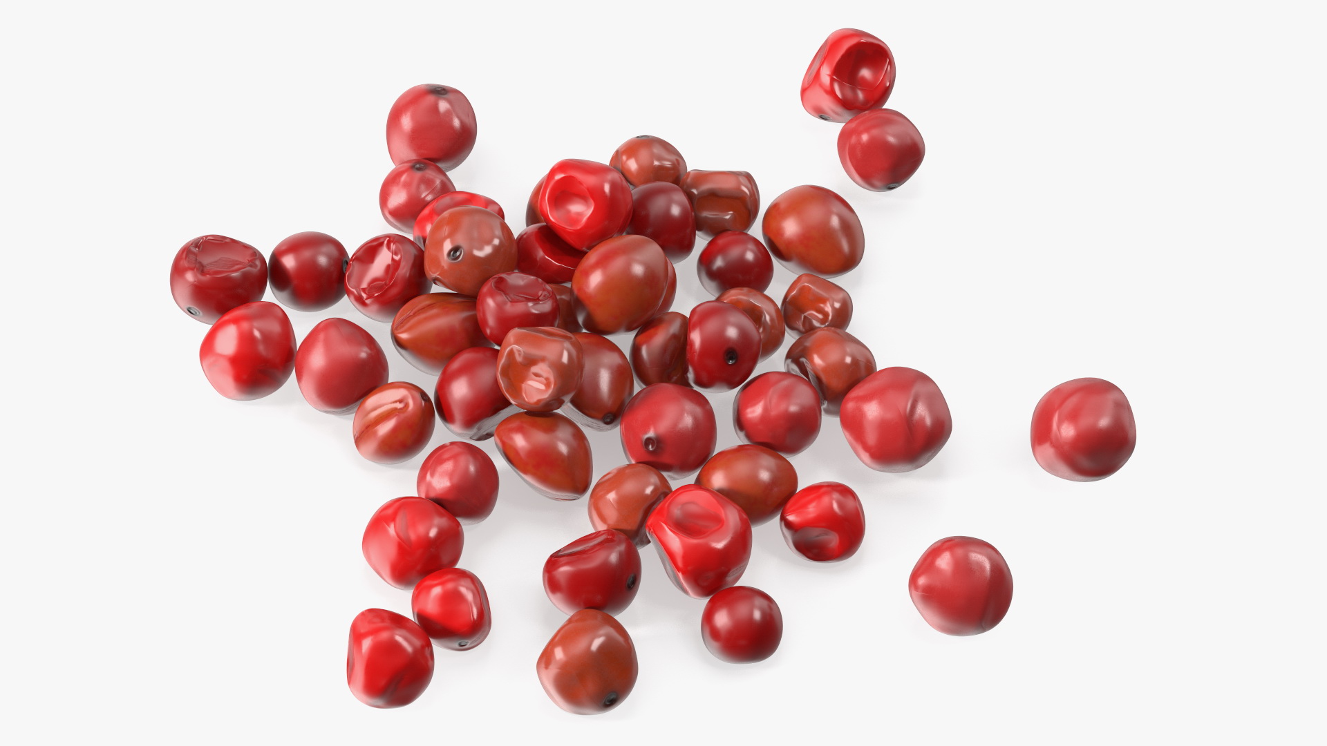 3D model Red Dried Peppercorn