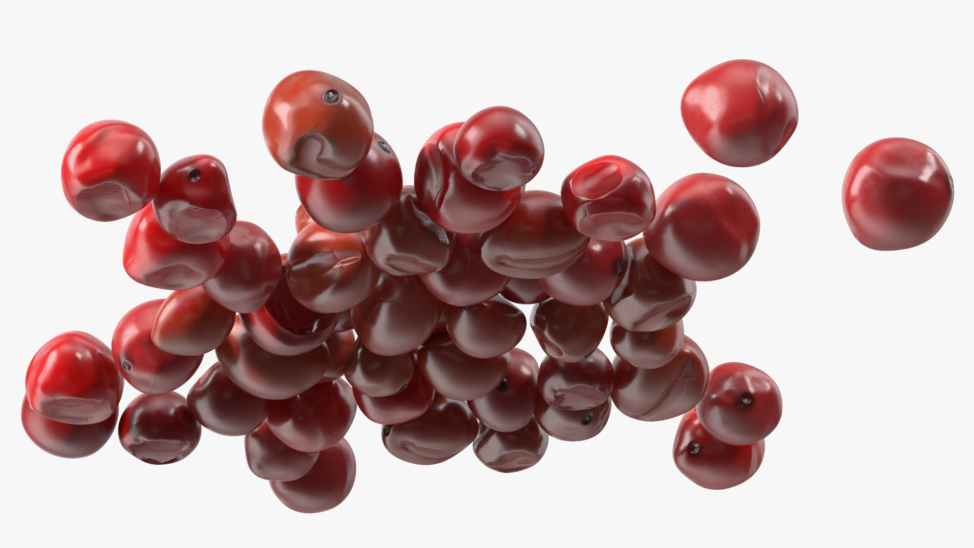 3D model Red Dried Peppercorn