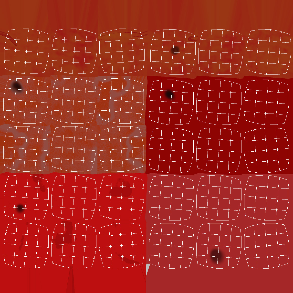3D model Red Dried Peppercorn