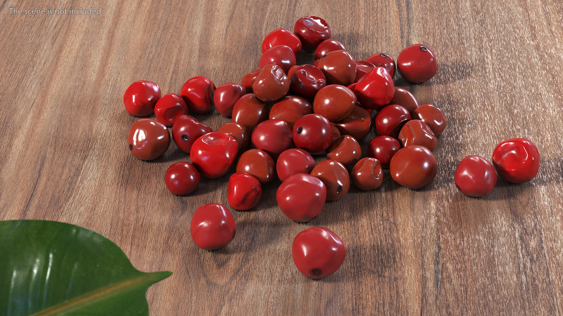 3D model Red Dried Peppercorn
