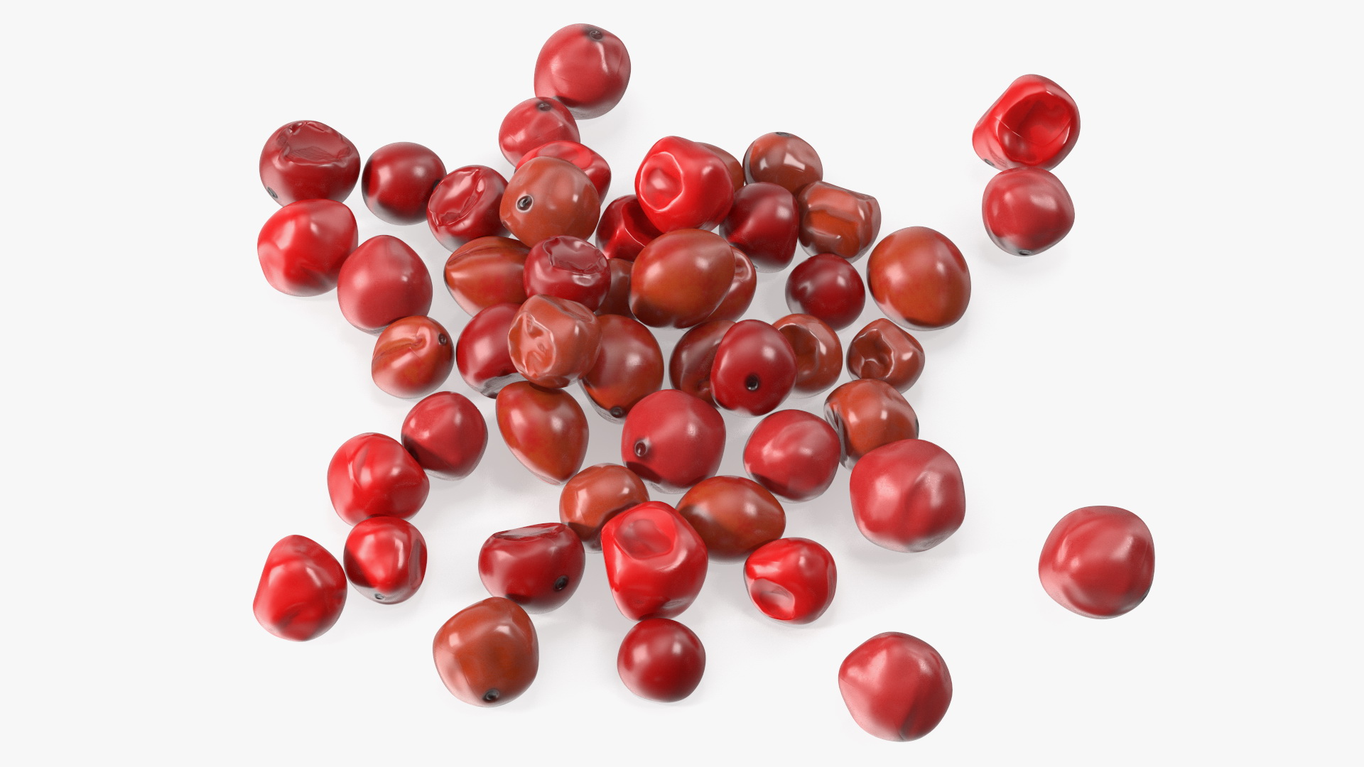 3D model Red Dried Peppercorn