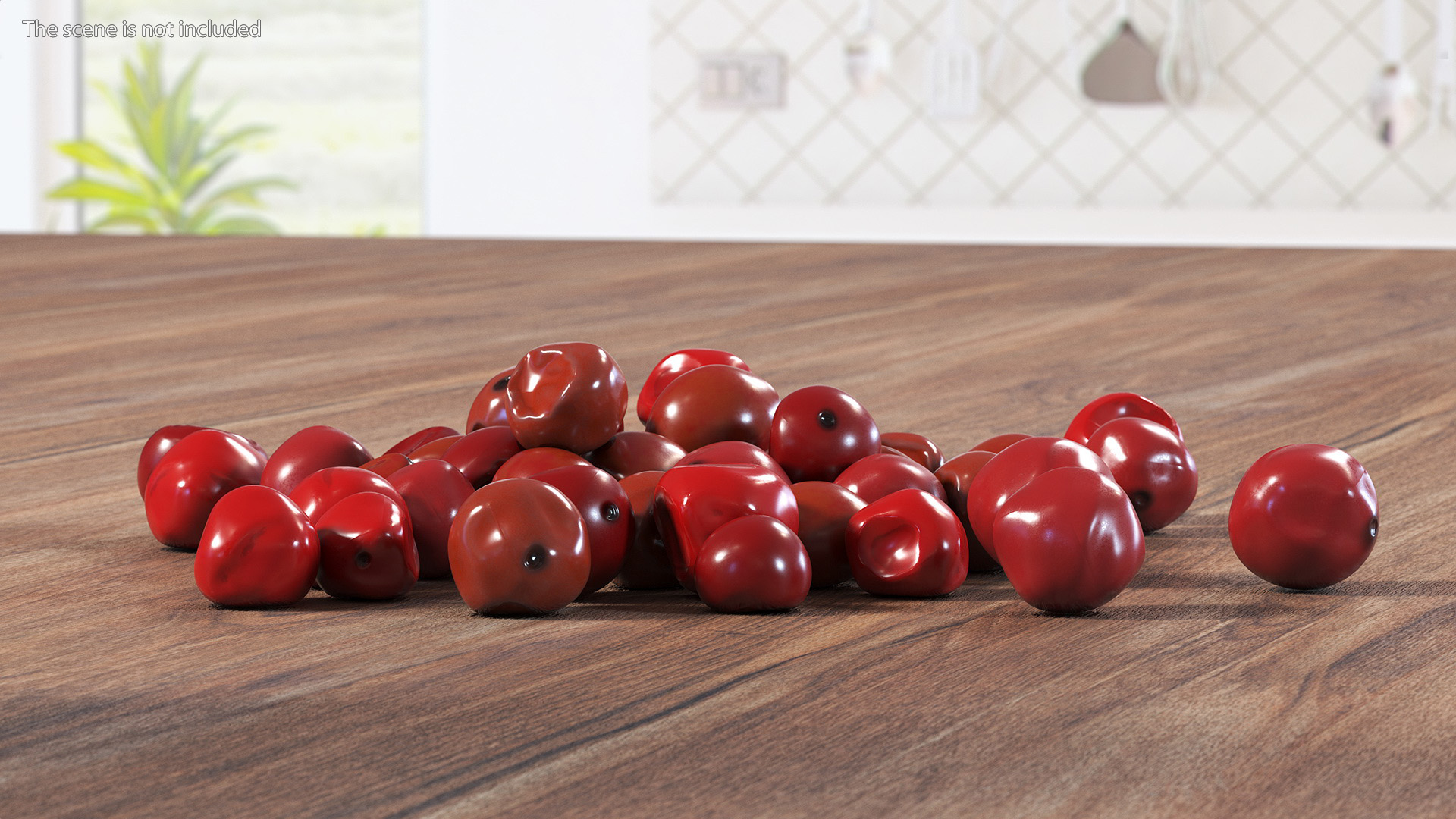 3D model Red Dried Peppercorn