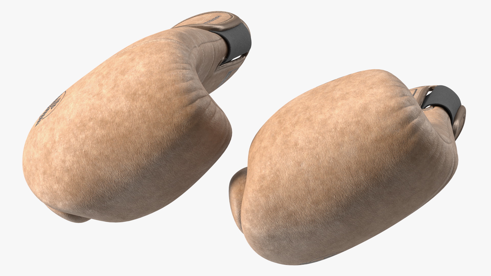 Boxing Gloves Beige Hayabusa T3 LX 3D model