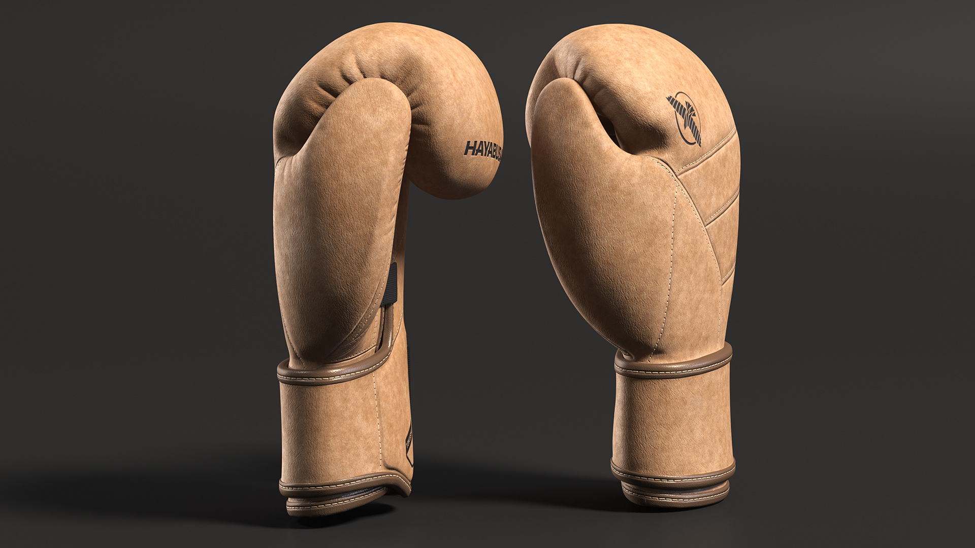 Boxing Gloves Beige Hayabusa T3 LX 3D model