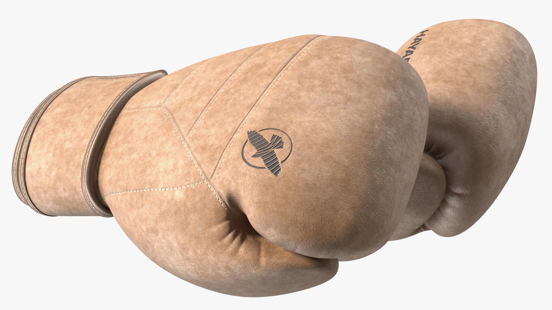 Boxing Gloves Beige Hayabusa T3 LX 3D model