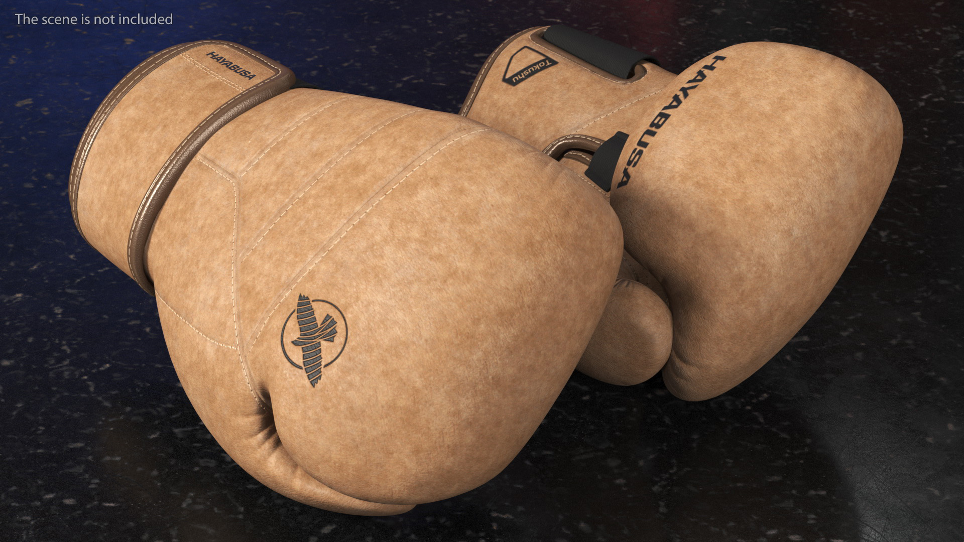 Boxing Gloves Beige Hayabusa T3 LX 3D model