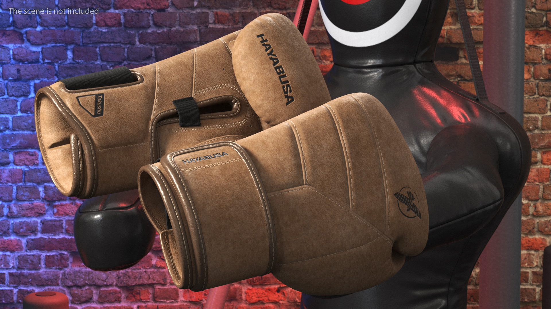 Boxing Gloves Beige Hayabusa T3 LX 3D model
