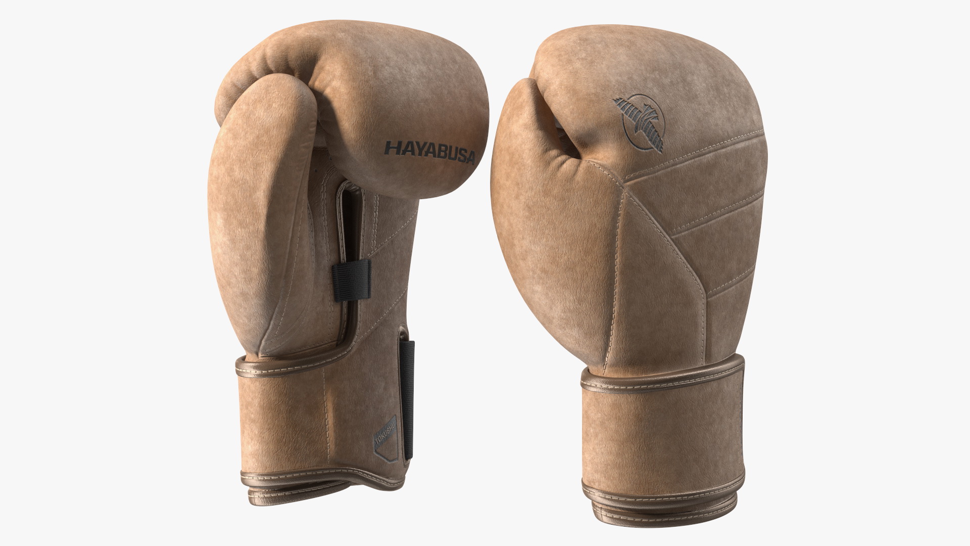 Boxing Gloves Beige Hayabusa T3 LX 3D model