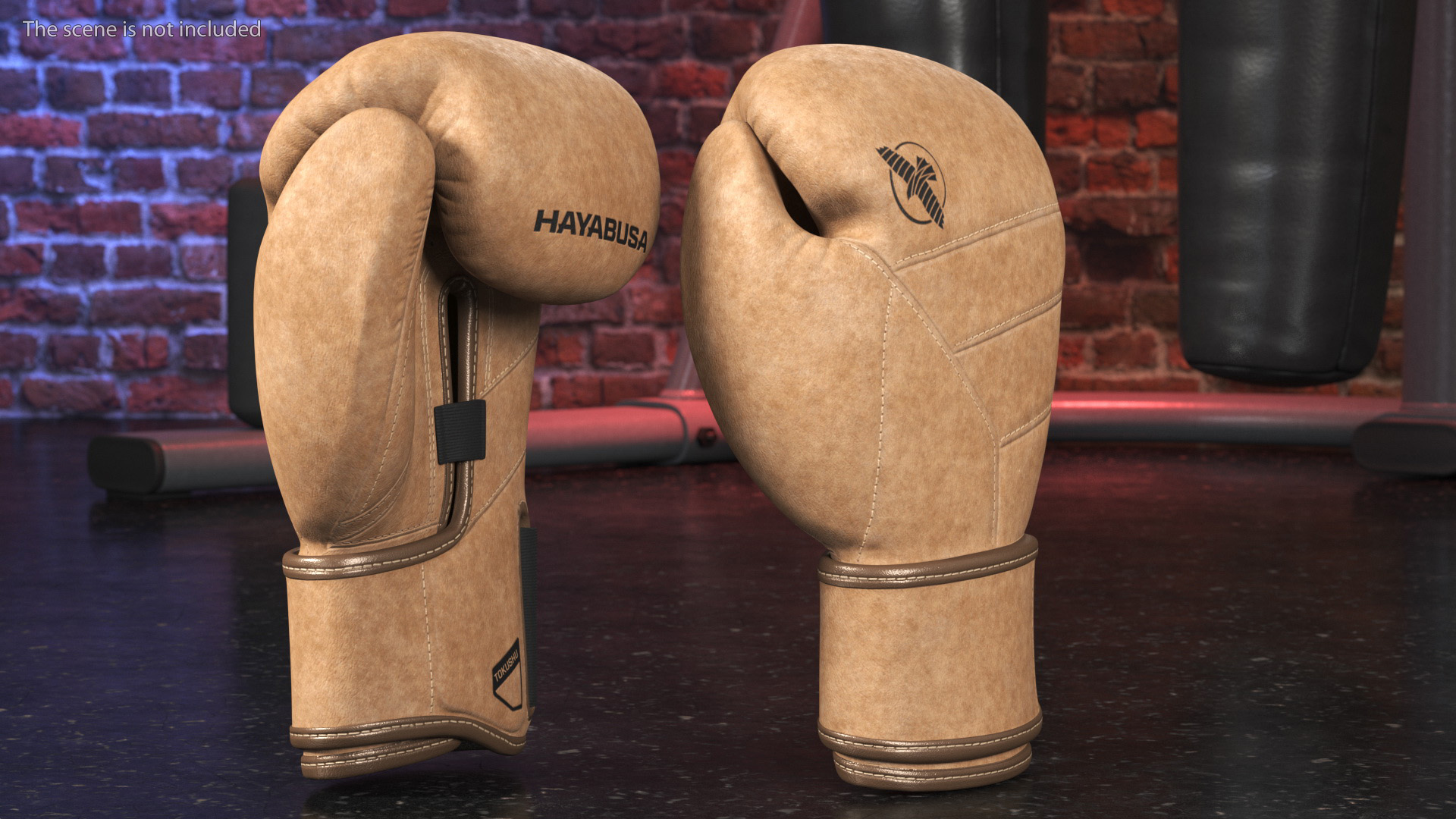 Boxing Gloves Beige Hayabusa T3 LX 3D model