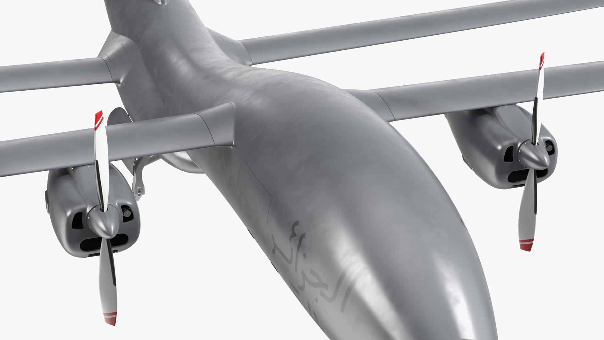 3D Yabhon United 40-UAV Grey Color