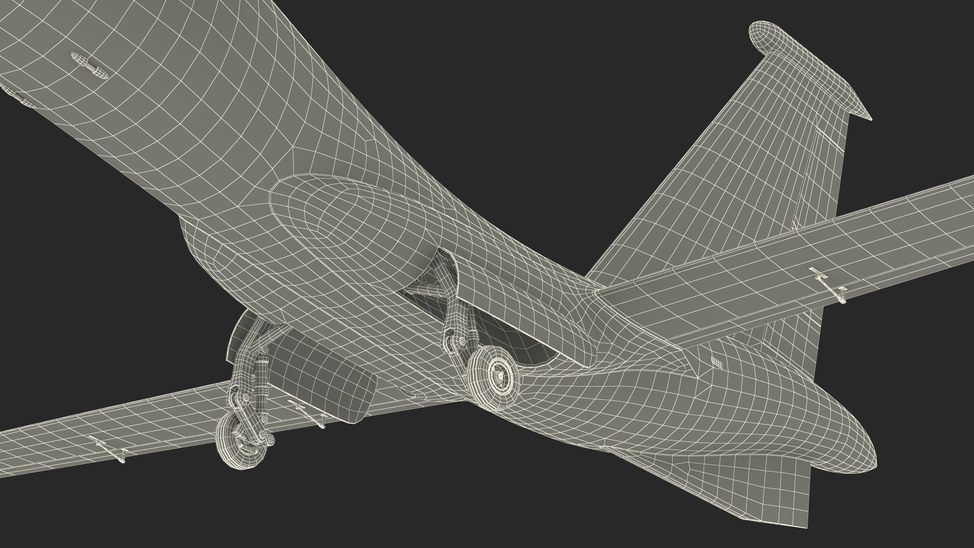 3D Yabhon United 40-UAV Grey Color