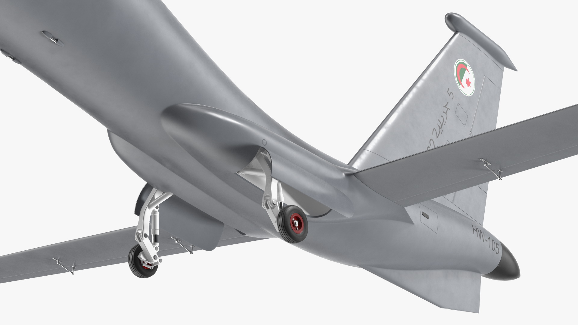 3D Yabhon United 40-UAV Grey Color