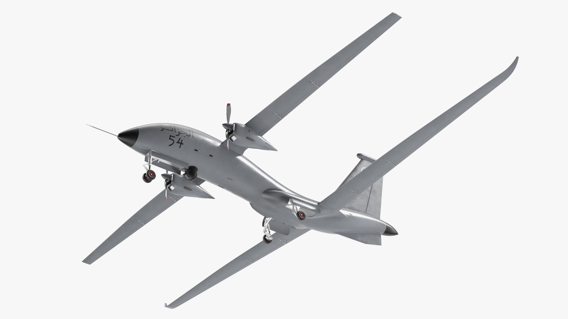 3D Yabhon United 40-UAV Grey Color