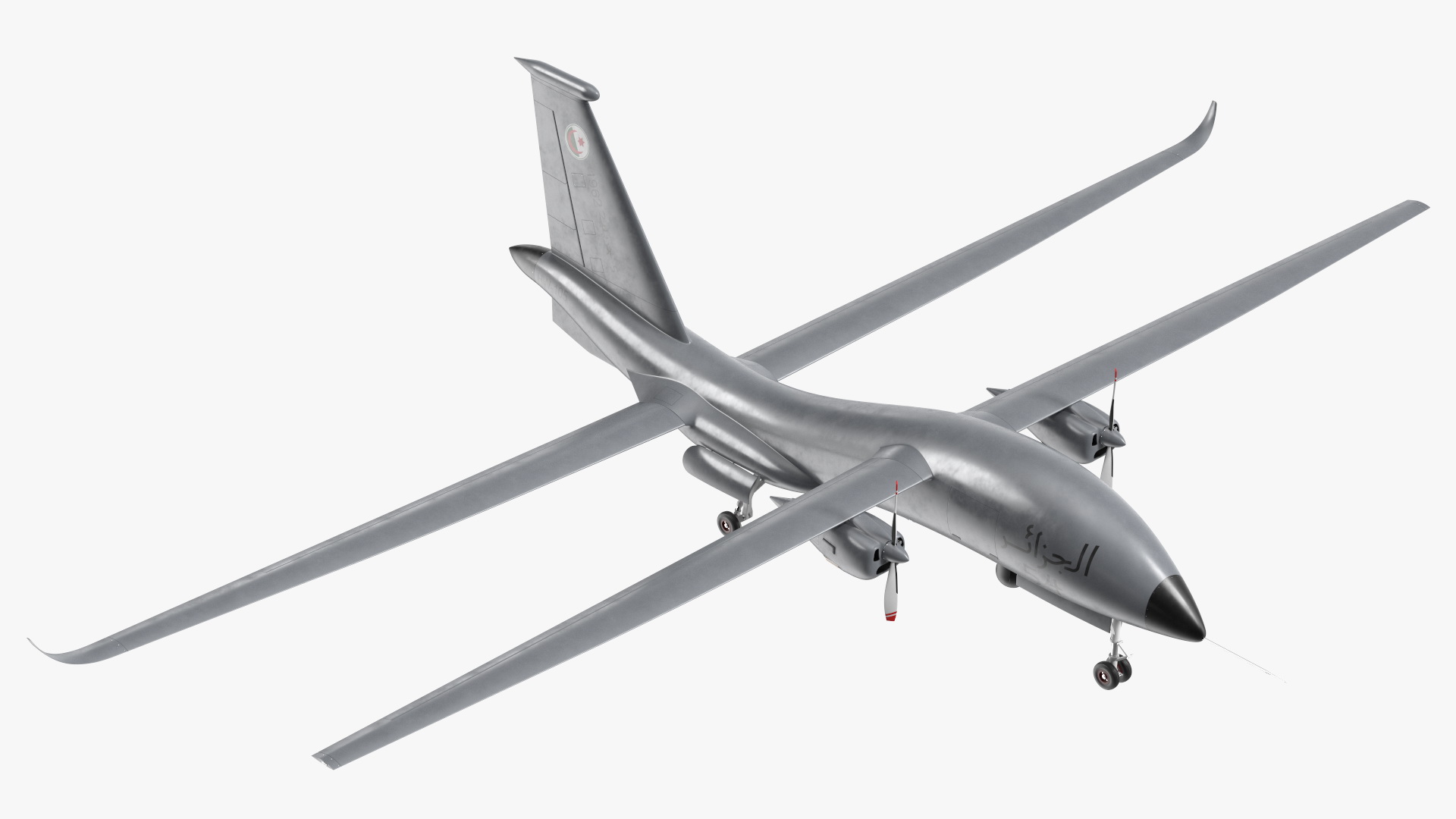 3D Yabhon United 40-UAV Grey Color