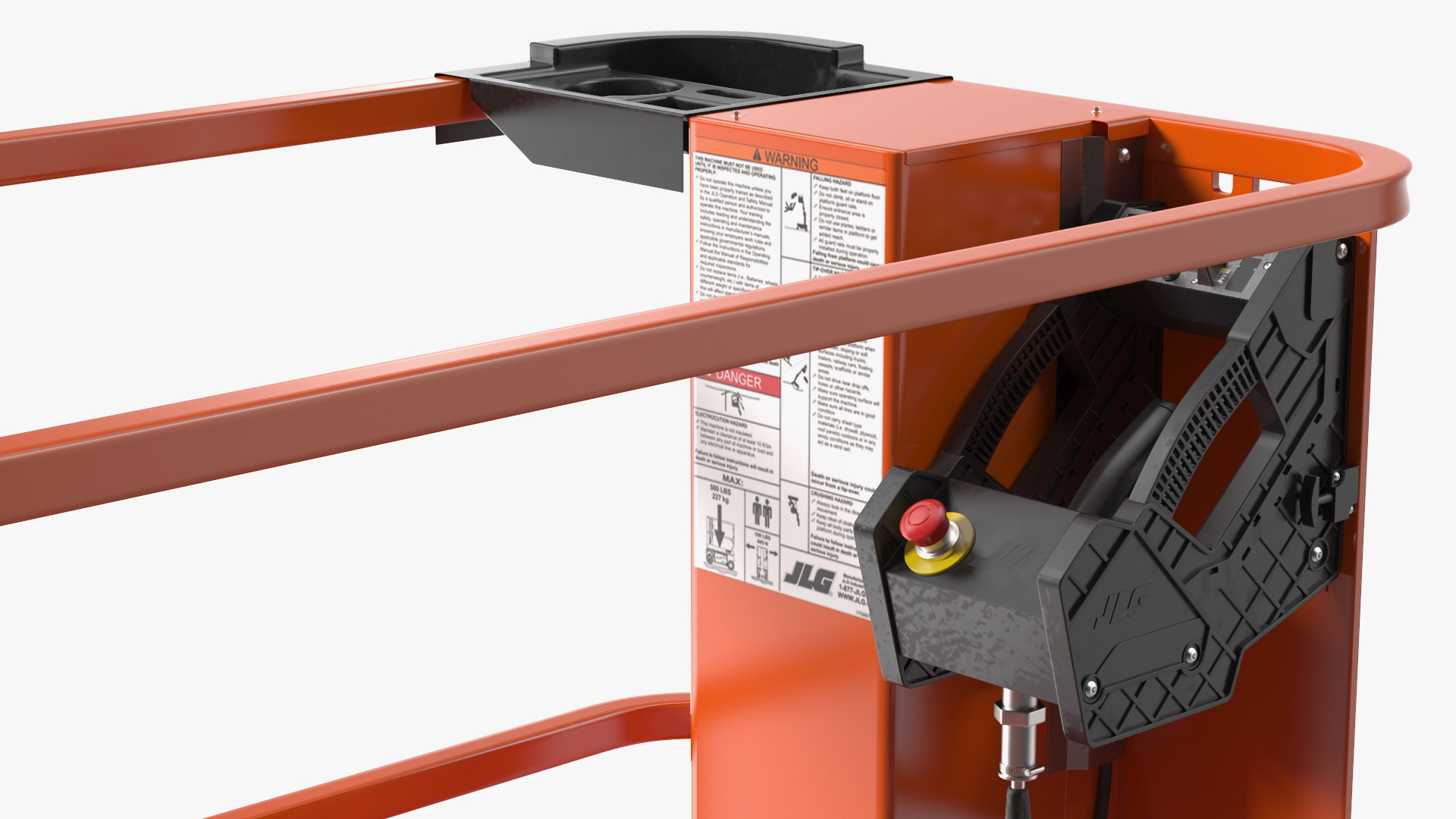 3D model JLG 1230ES Vertical Mast Lift Working Position New