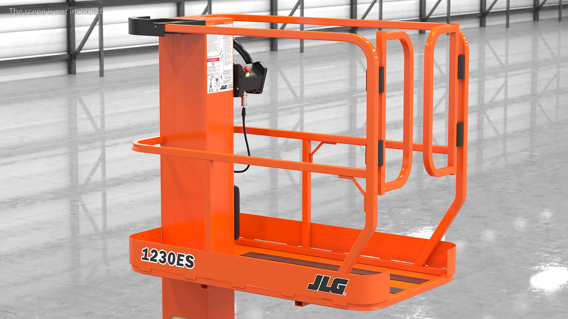 3D model JLG 1230ES Vertical Mast Lift Working Position New