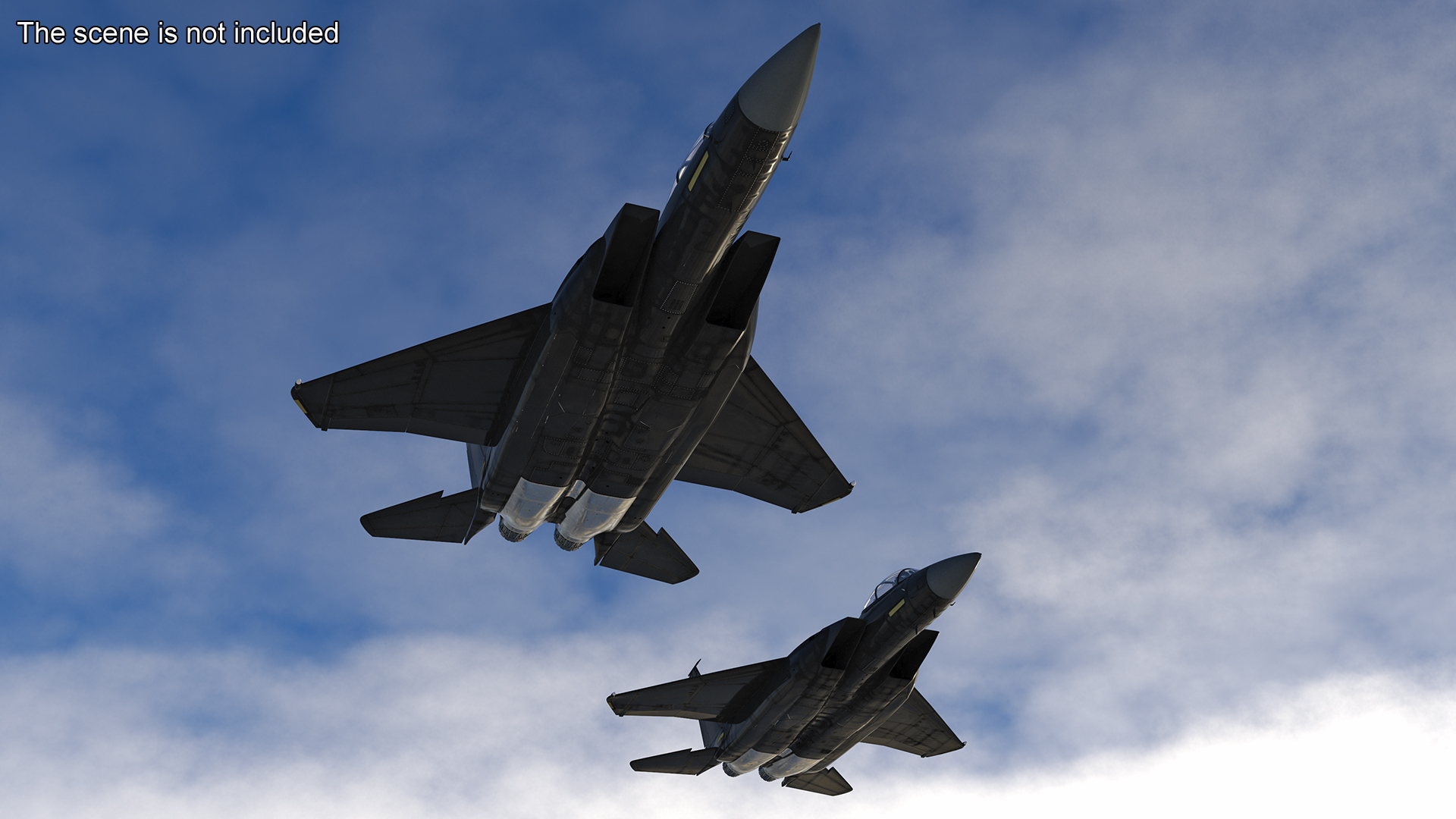 3D Multirole Strike Fighter Rigged