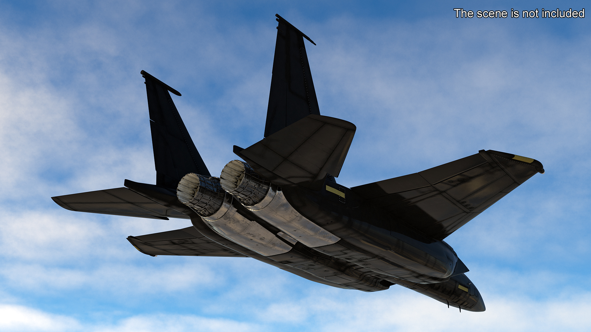 3D Multirole Strike Fighter Rigged