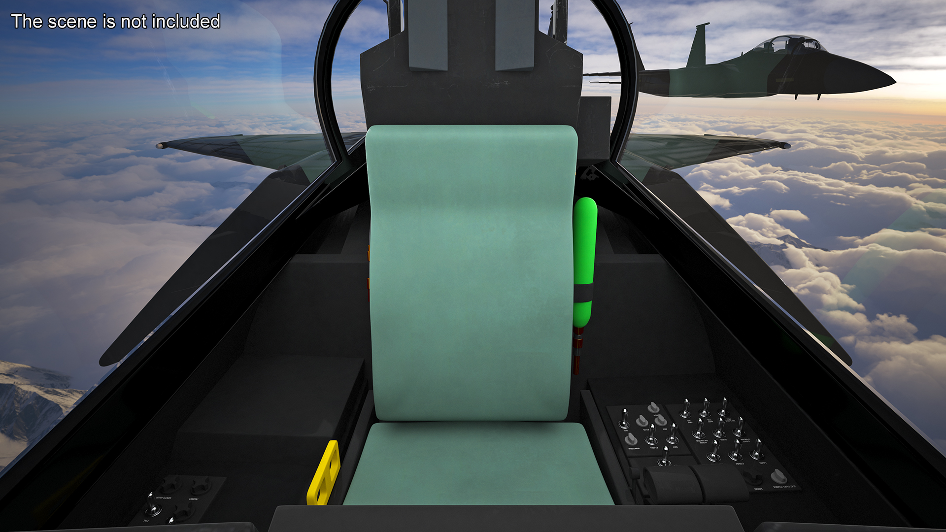 3D Multirole Strike Fighter Rigged