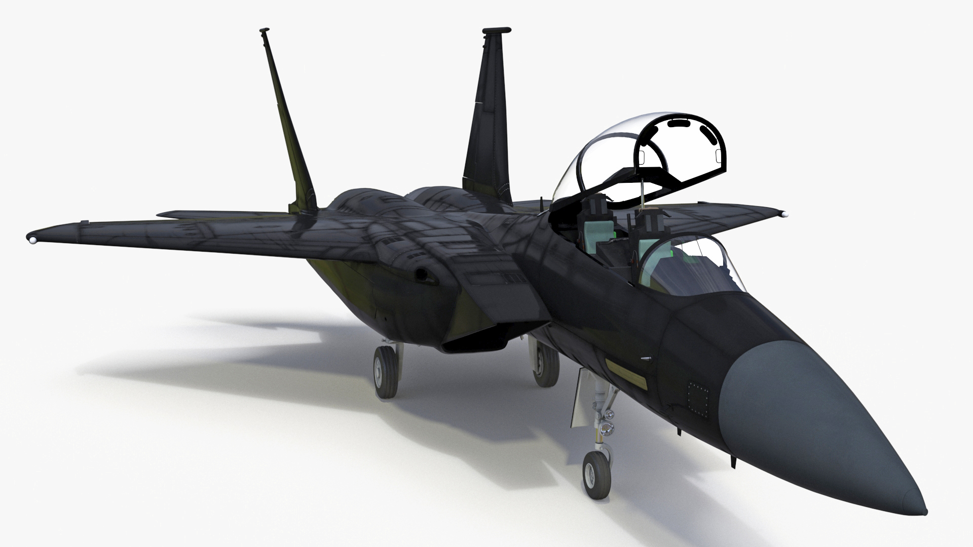 3D Multirole Strike Fighter Rigged