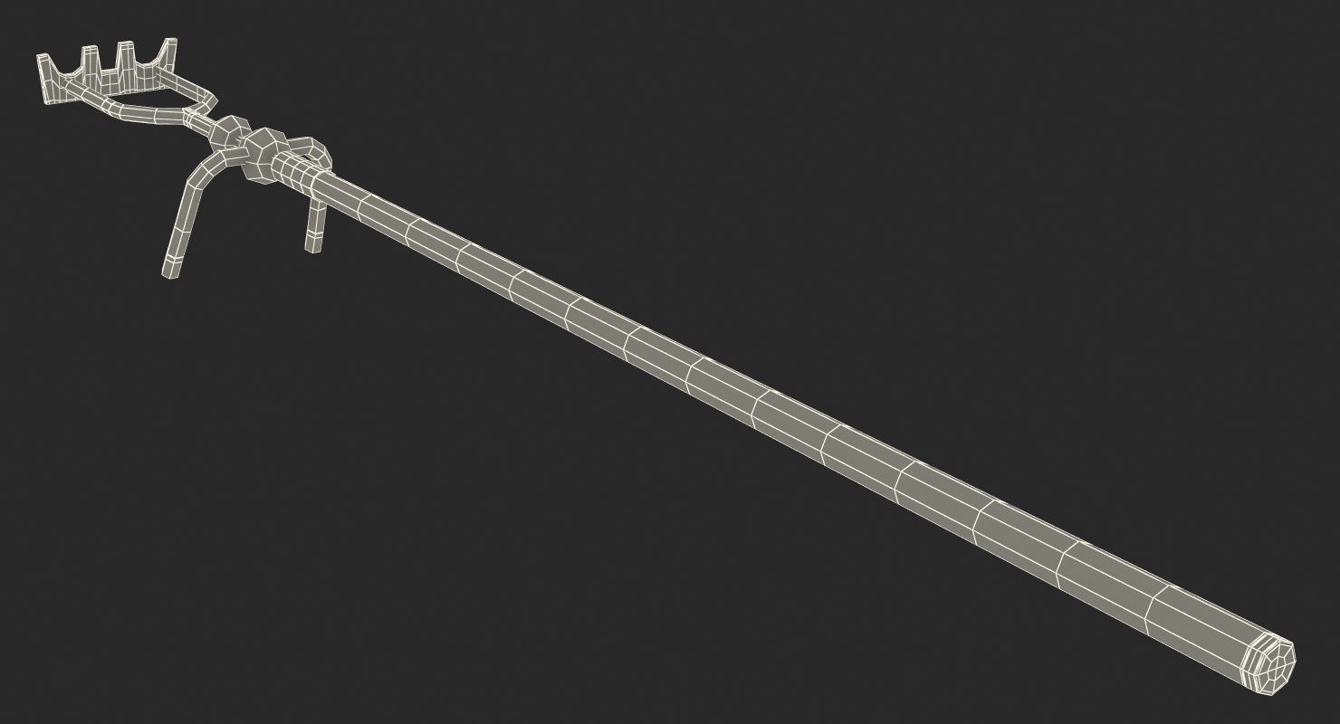 3D Snooker Extended Spider Rest model