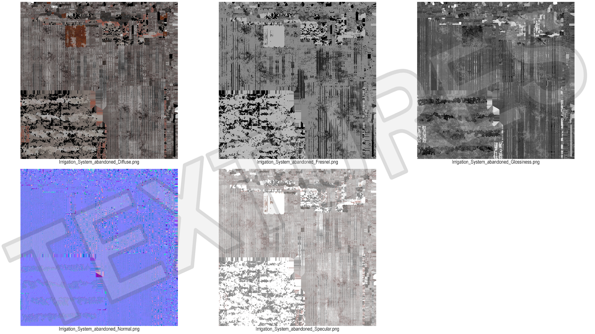 3D model System of Irrigation Abandoned