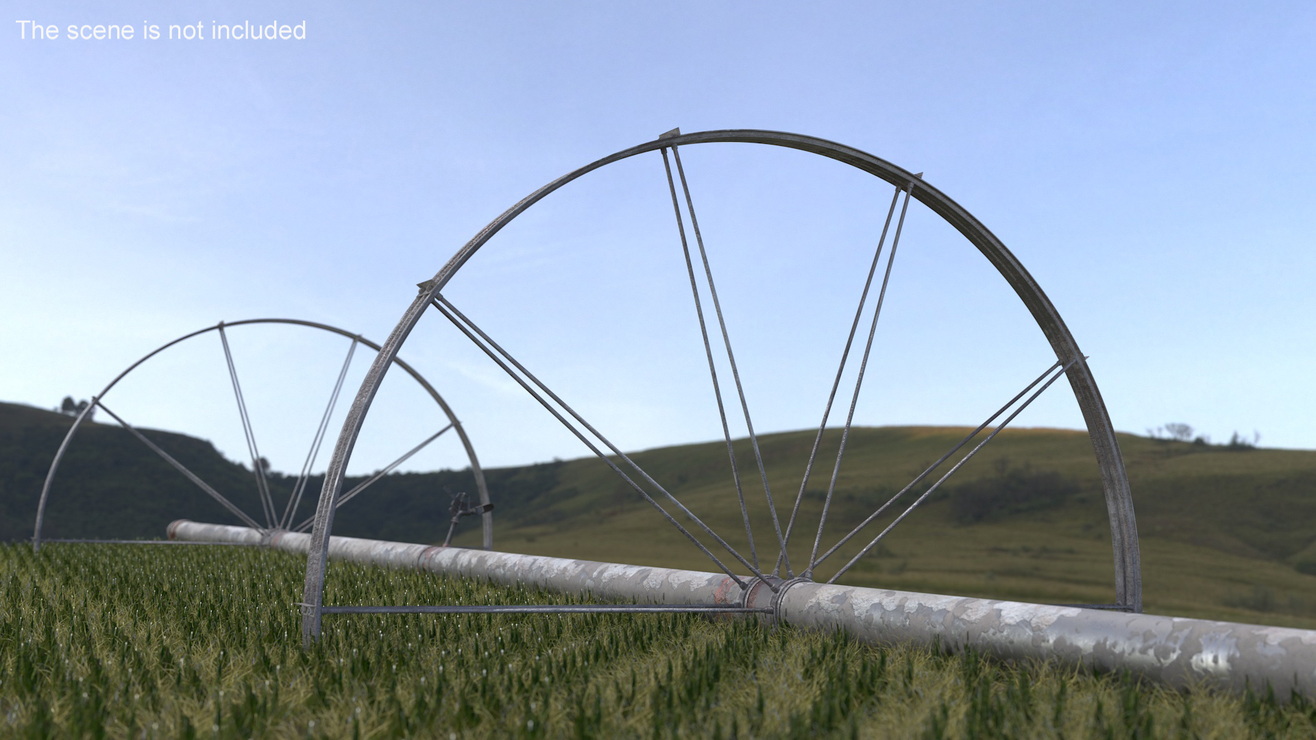 3D model System of Irrigation Abandoned