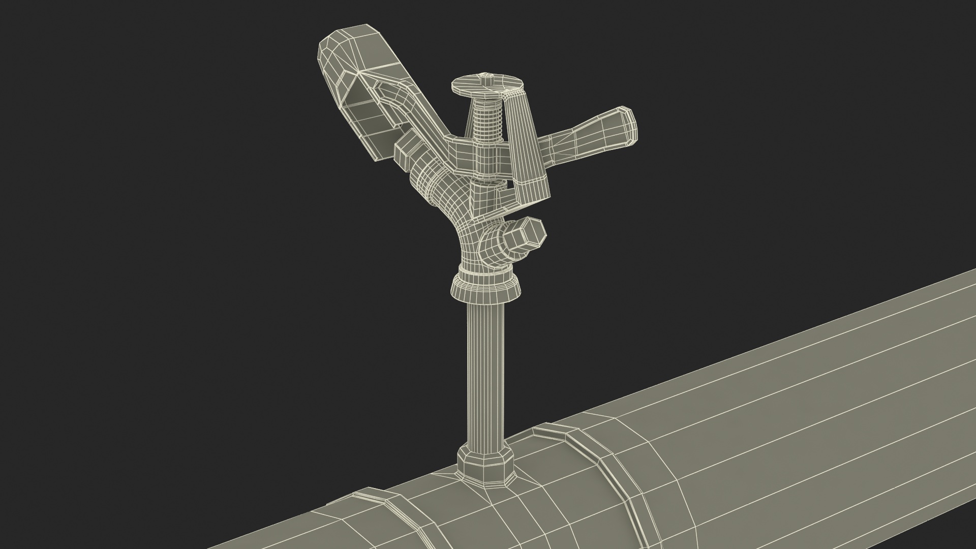 3D model System of Irrigation Abandoned