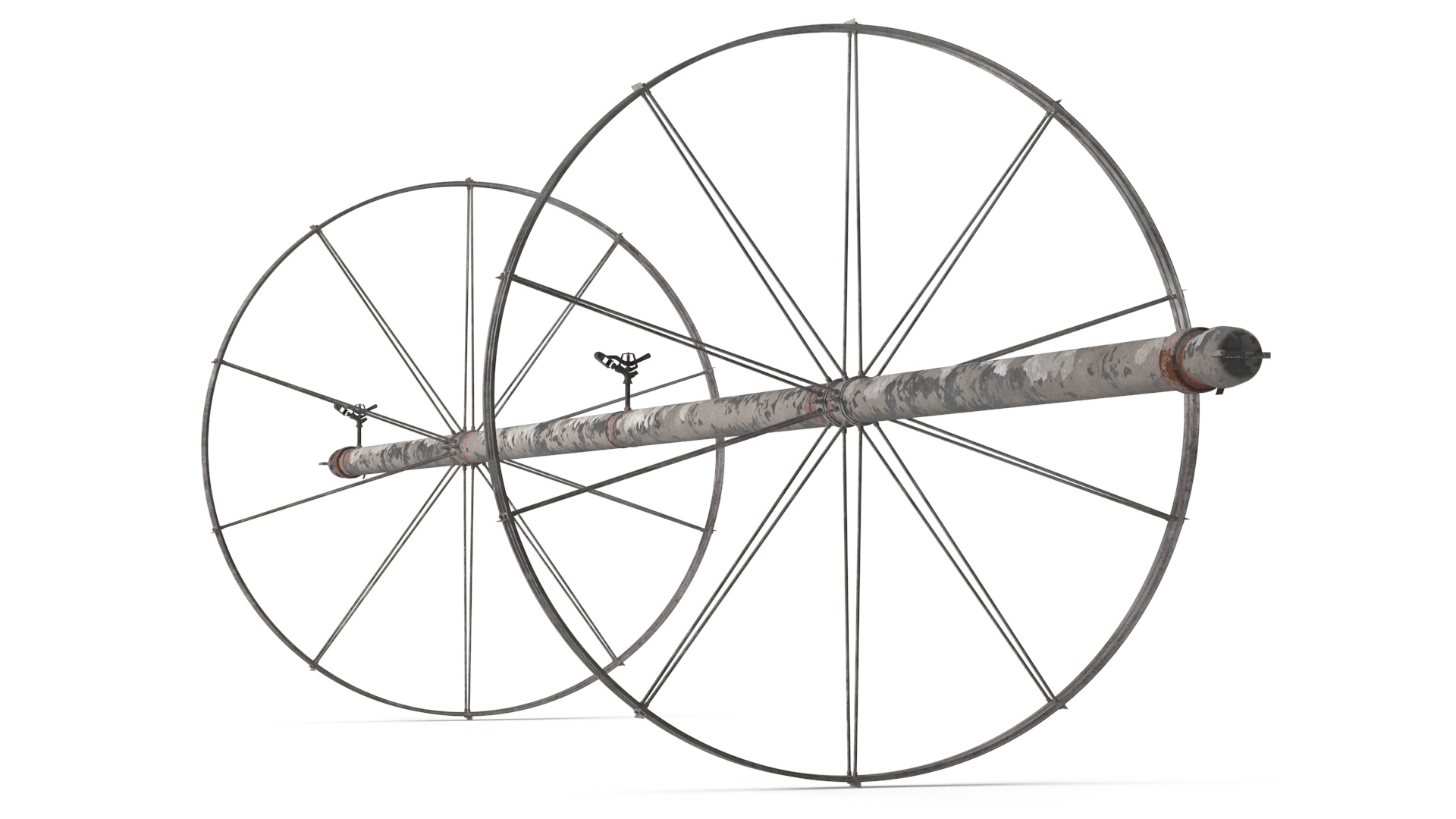 3D model System of Irrigation Abandoned