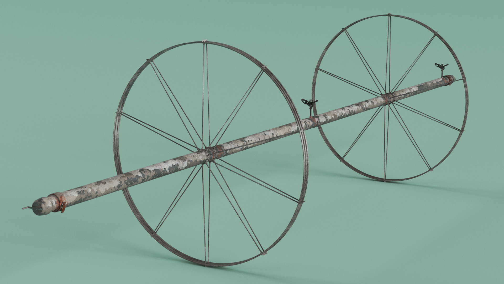 3D model System of Irrigation Abandoned