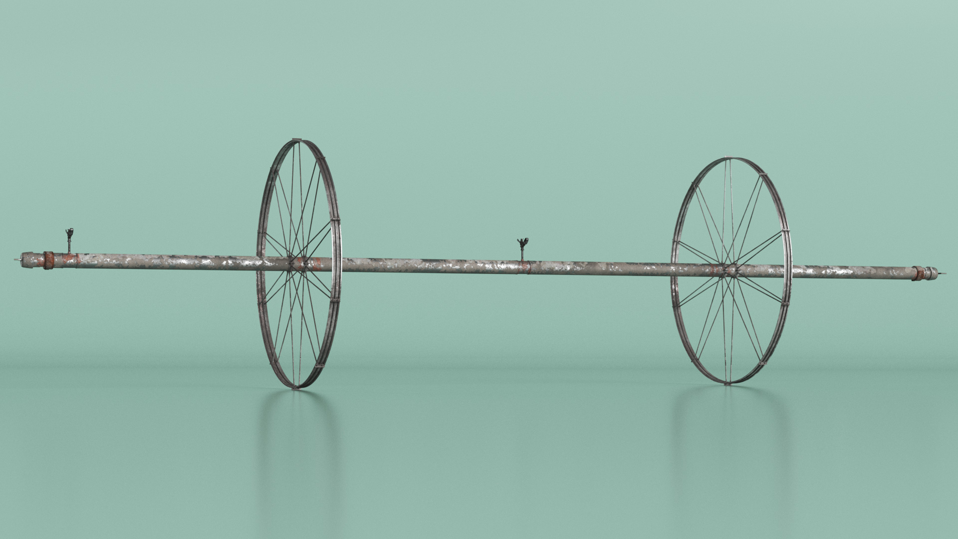 3D model System of Irrigation Abandoned