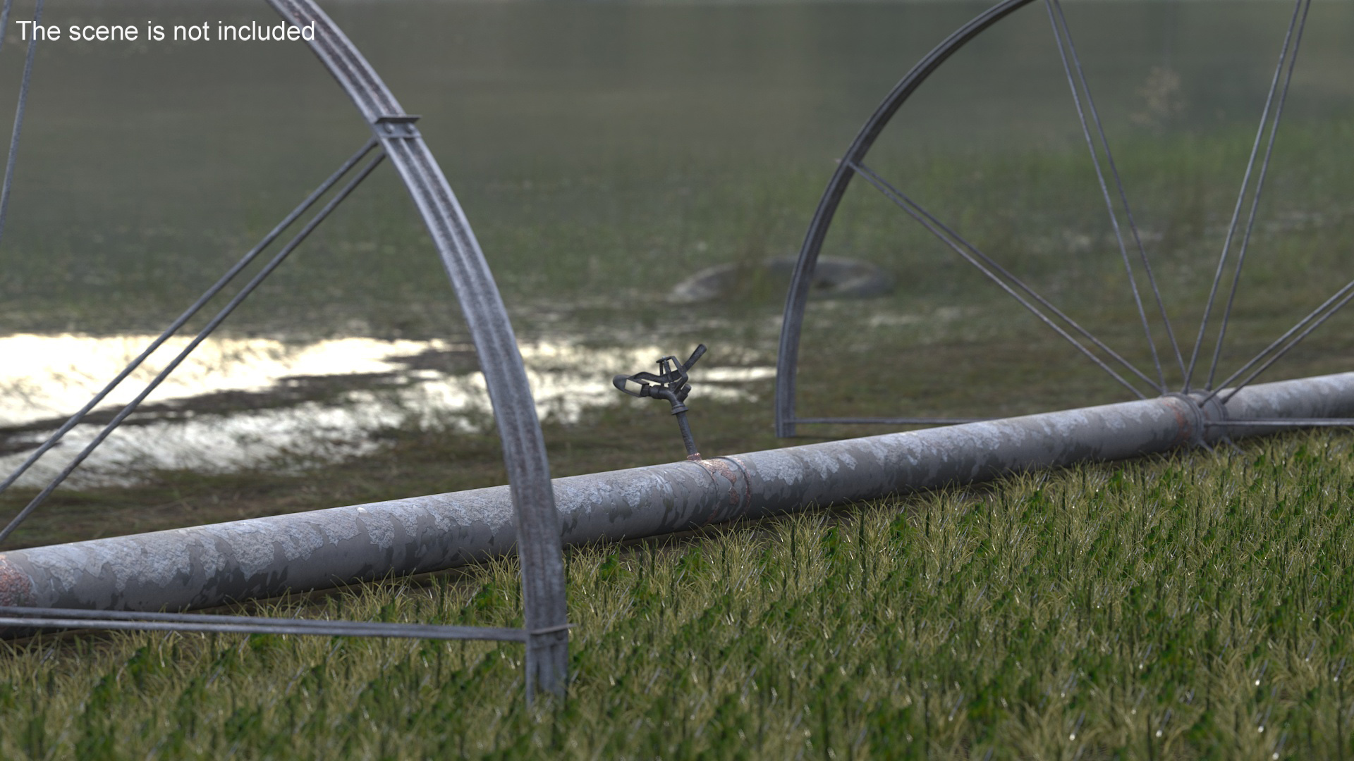 3D model System of Irrigation Abandoned