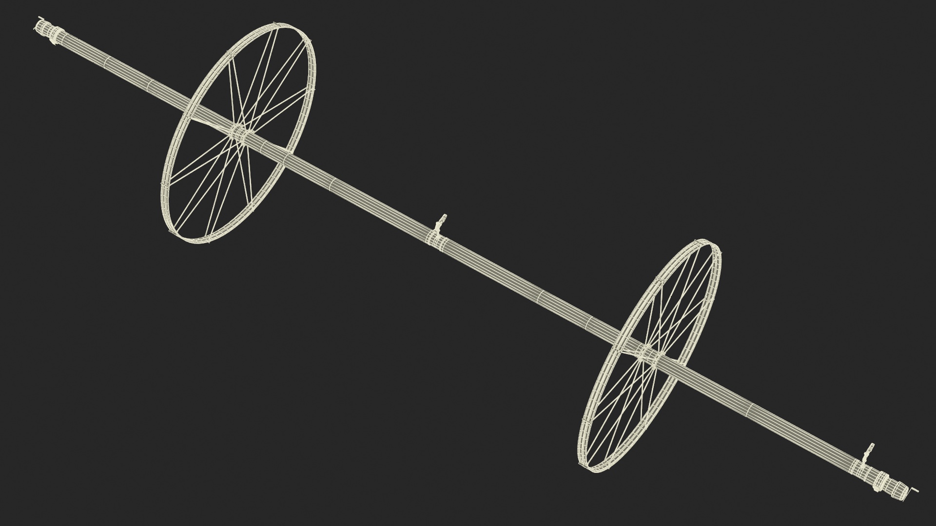 3D model System of Irrigation Abandoned