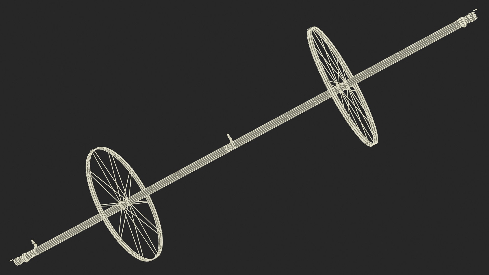 3D model System of Irrigation Abandoned