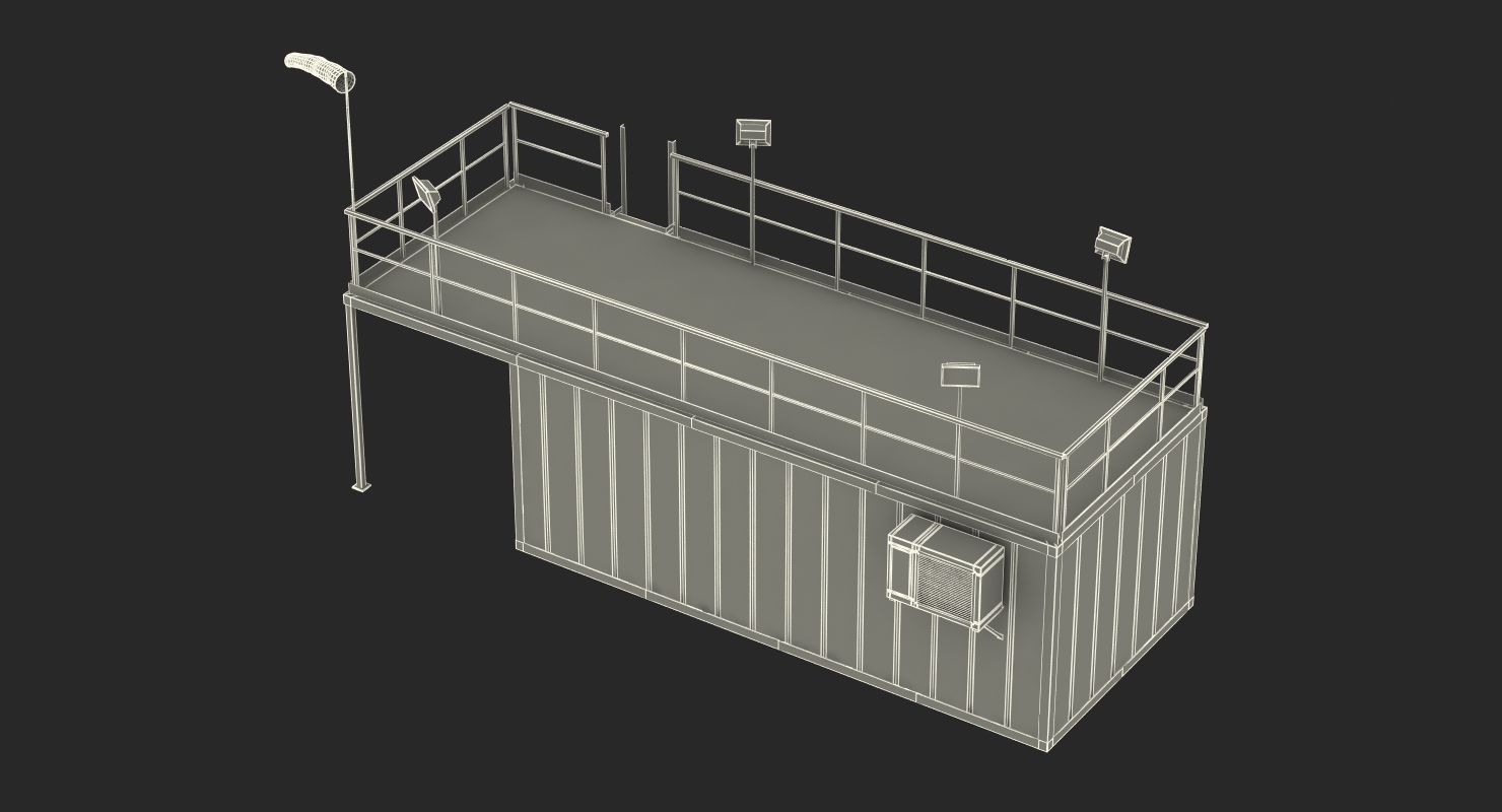 Industrial Building 3D model