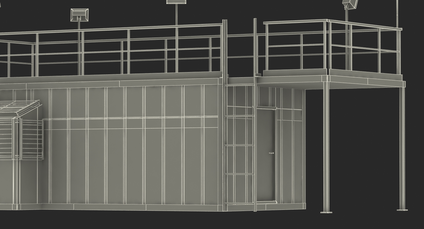 Industrial Building 3D model