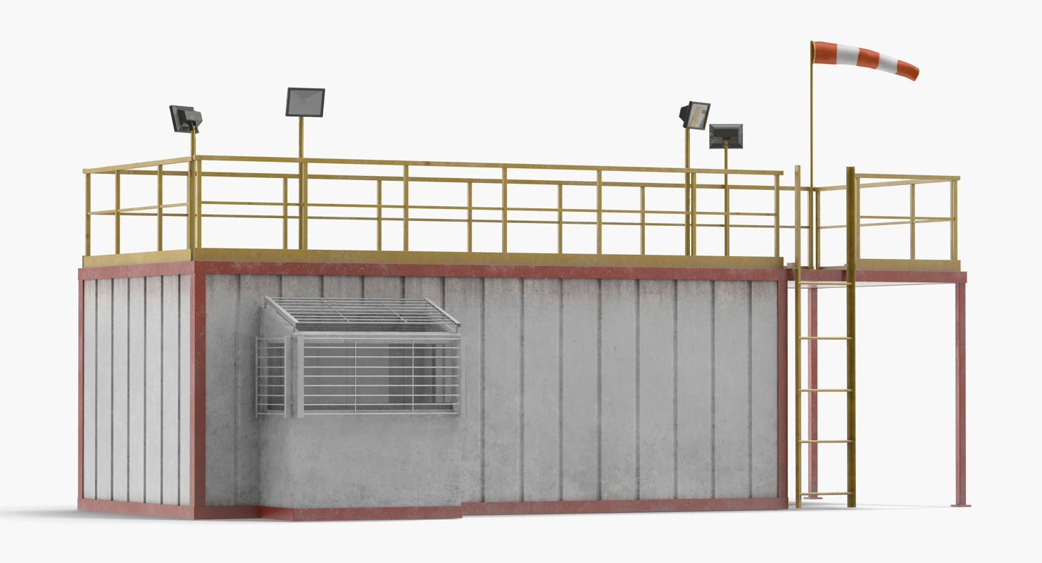 Industrial Building 3D model
