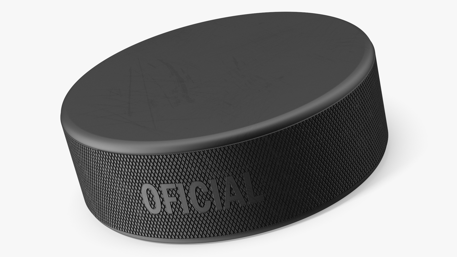 Official Ice Hockey Puck 3D model