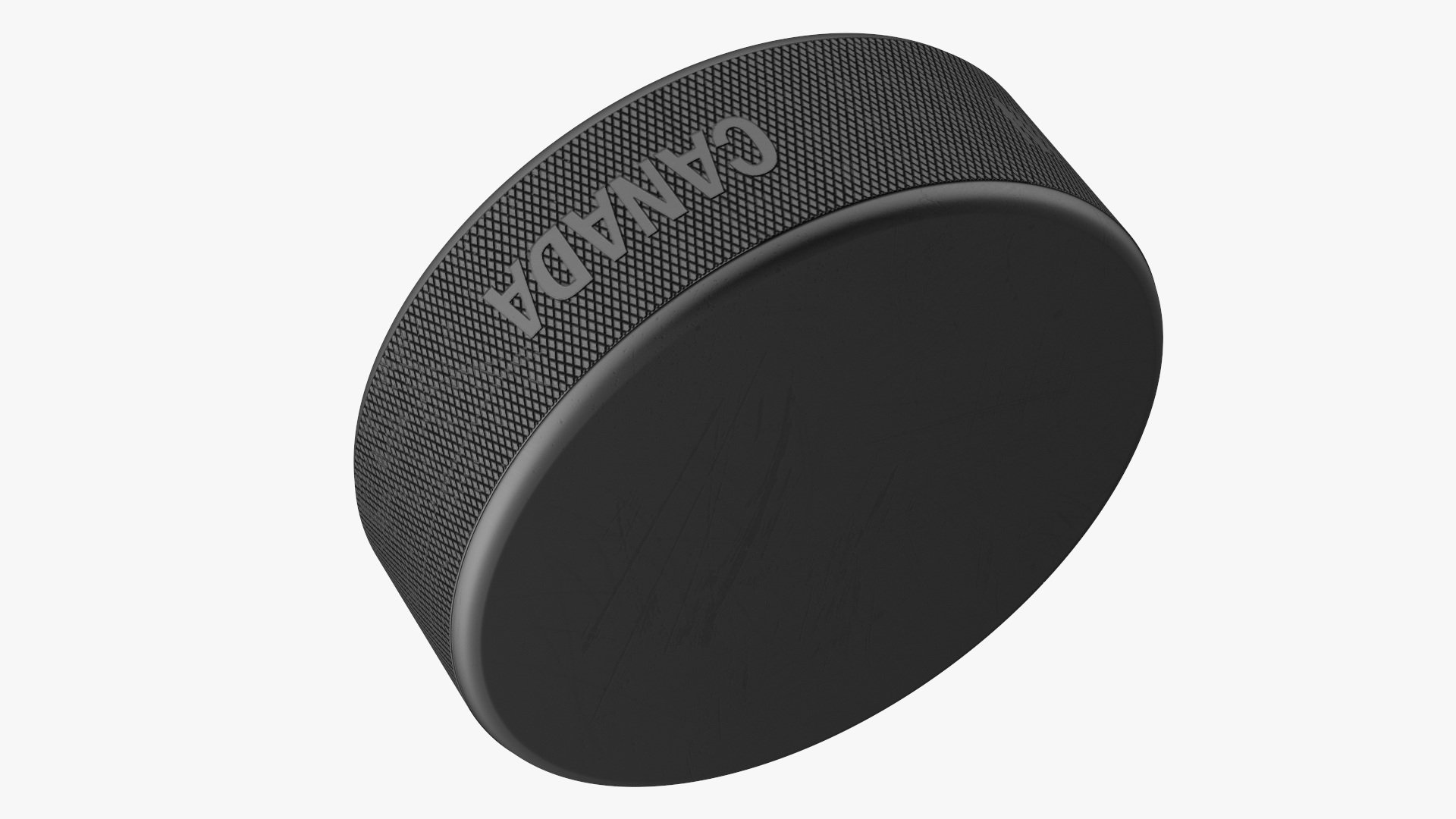 Official Ice Hockey Puck 3D model